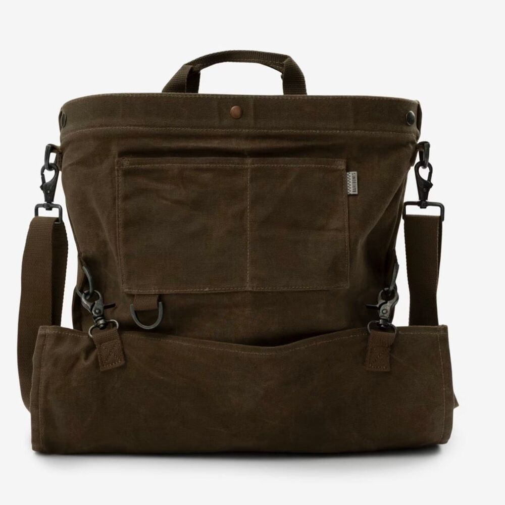 Barebones Gathering Bag in Dark Khaki - Picture 13 of 14